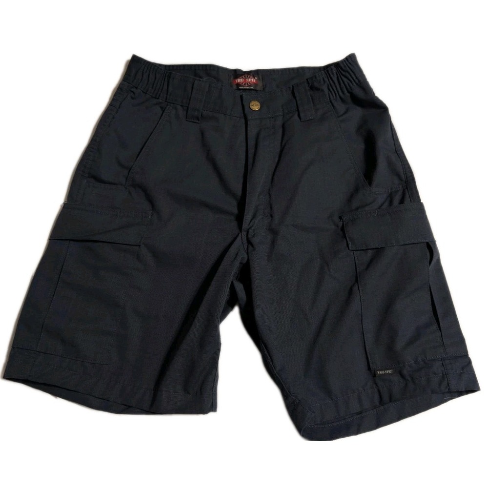 TRU-SPEC Tactical Cargo Shorts‎ Womens 30 Navy Ripstop Utility Outdoor